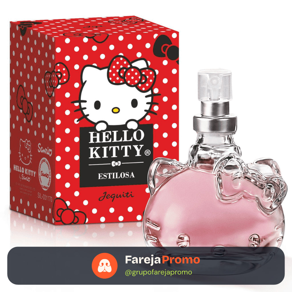 Hello Kitty Estilosa Colônia Feminina 25 Ml