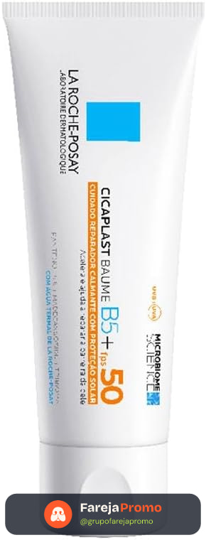 La Roche-Posay, Cicaplast Baume B5, Creme multirreparador com FPS 50, 40ml