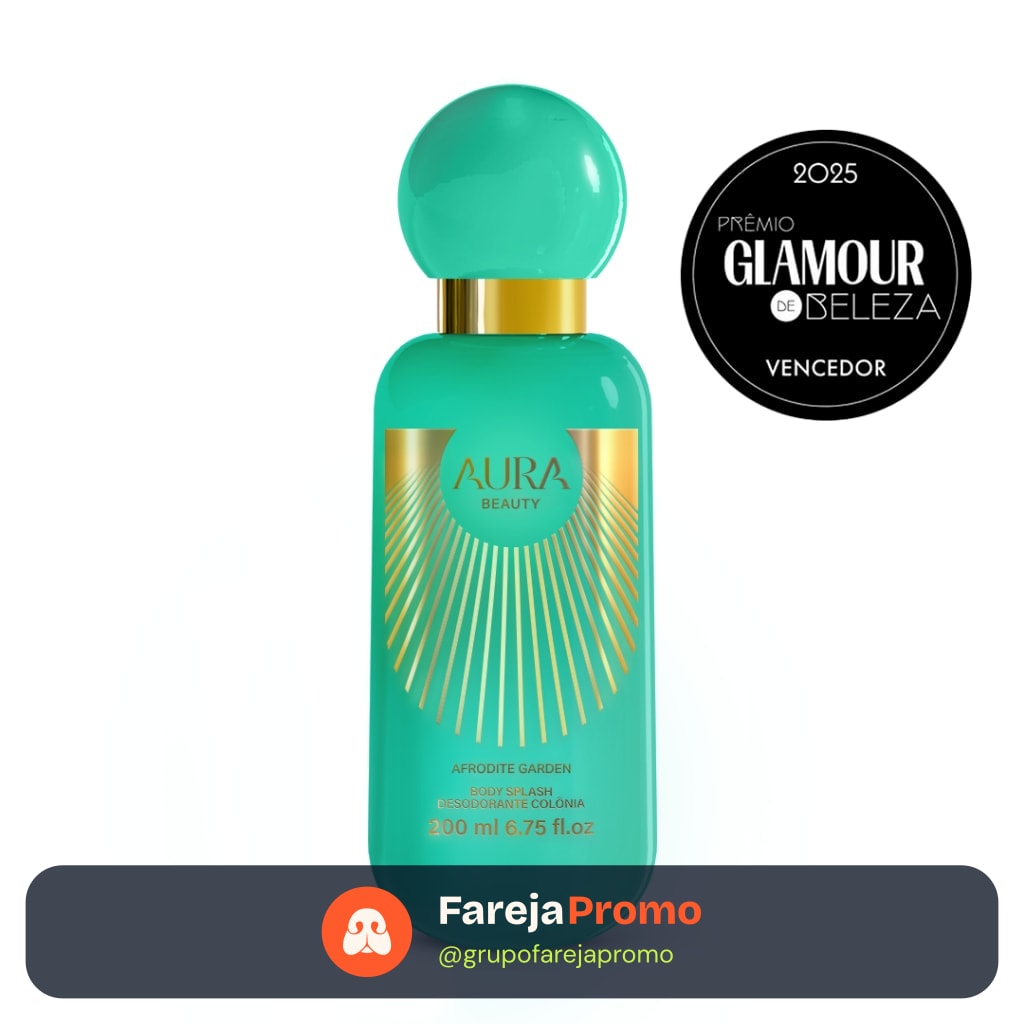 Body Splash Afrodite Garden 200ml - AURA Beauty by. Jade Picon