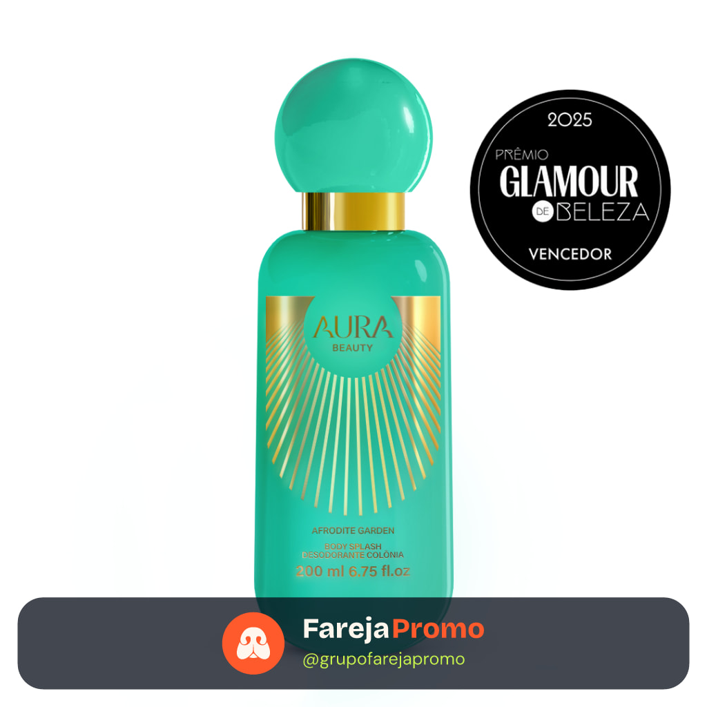 Body Splash Afrodite Garden 200ml - AURA Beauty by. Jade Picon