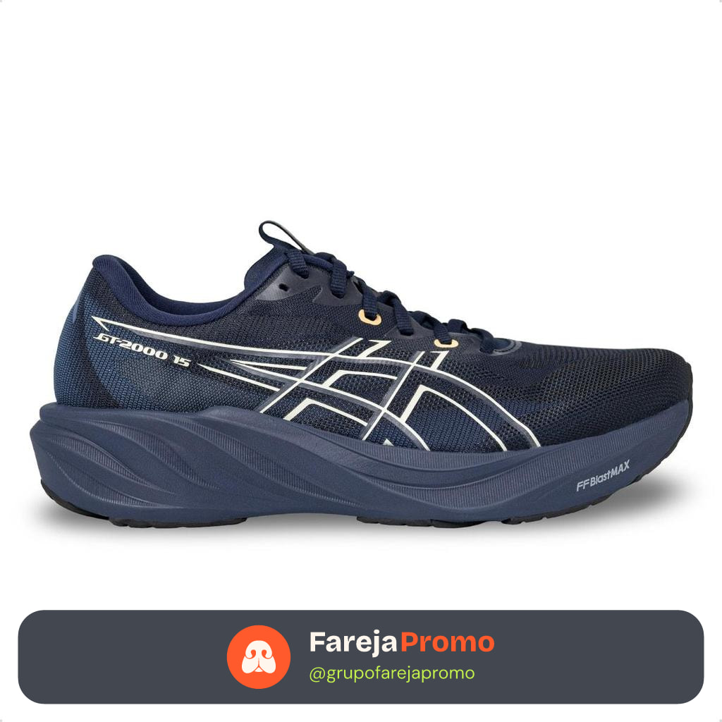 Tênis Asics Masculino GT-2000 15 Corrida