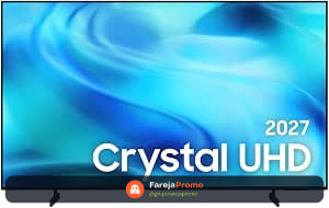 Samsung Smart TV 65" Crystal UHD 4K U8000H 2027, Vision AI Companion, Modo Estádio, Xbox Cloud Gaming, Canais Gratuitos, 7 Anos de Atualização
