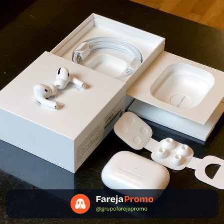 Fone de Ouvido Sem Fio Airpods PRO 6 Com Cancelamento De Ruído Bluetooth Pop-Up para iOS e Android