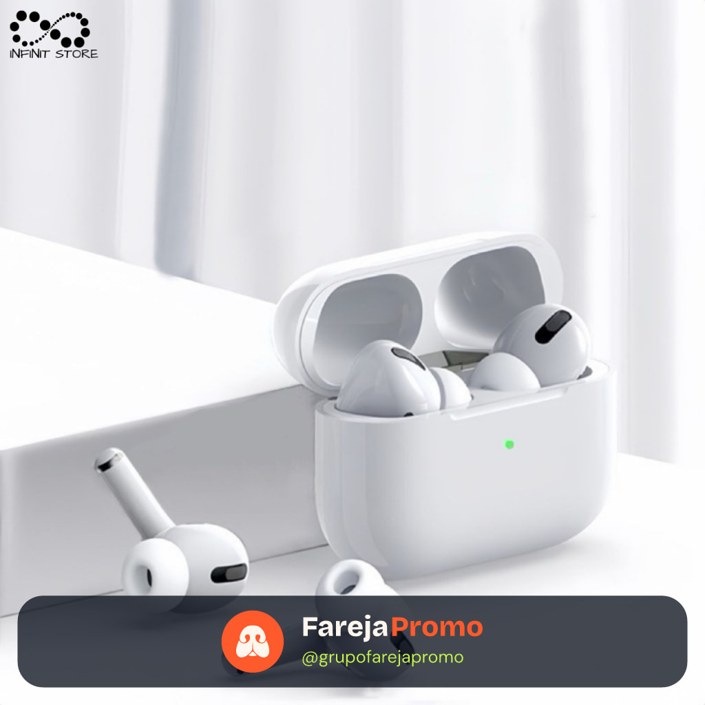 Fone De Ouvido Bluetooth Sem Fio Air Pods Pro 3 Para Android & iOS