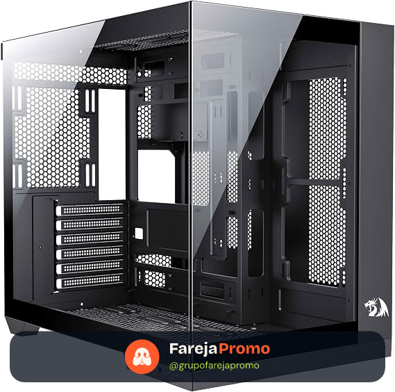 Gabinete Redragon Wideload Pro CA-604B-PRO