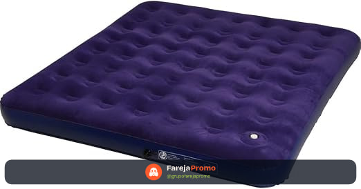 Mor Life - Colchão Inflável Multiuso King com Fole