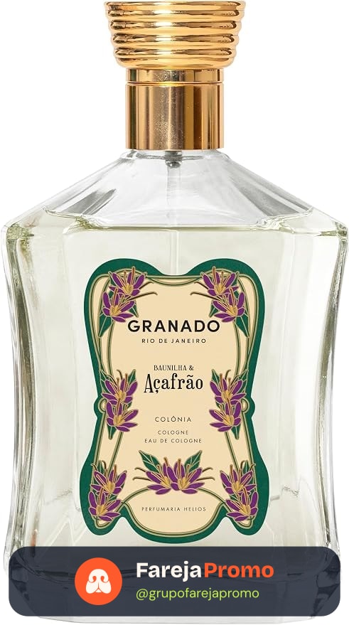 Granado Colônia, Vintage, Baunilha & Açafrão, 300ml