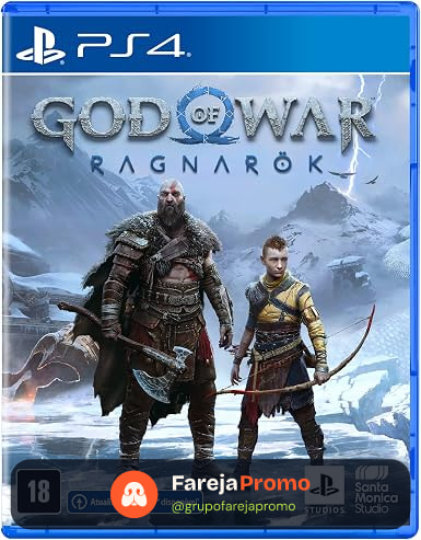 God of War Ragnarök - Edição Standard - PlayStation 4