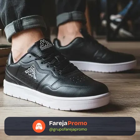 Tênis Casual Kappa Zenit Masculino Unissex Conforto
