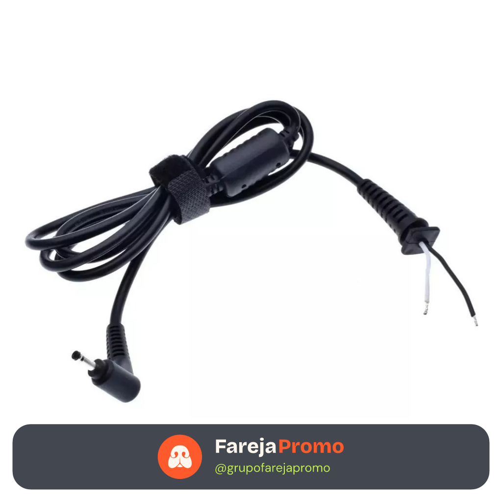 Cabos De Reparo Para Fonte Ultrabook Samsung Pino 3.0mx1.1m