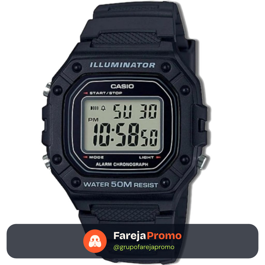 Relógio Casio Masculino Illuminator
