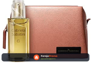 KIT GABRIELA SABATINI EDT 30ML GANHE NECESSAIRE