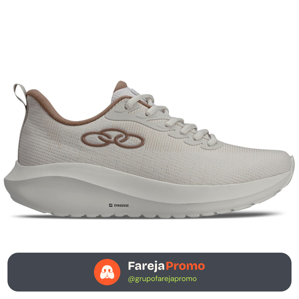Tênis Olympikus Acqua Feminino Original Confortável Academia Macio Corridas Leves Treinos