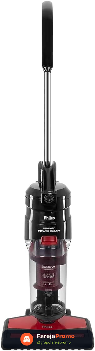 Philco Aspirador Pó Vertical Power Clean 2000W PAS4000V 127V