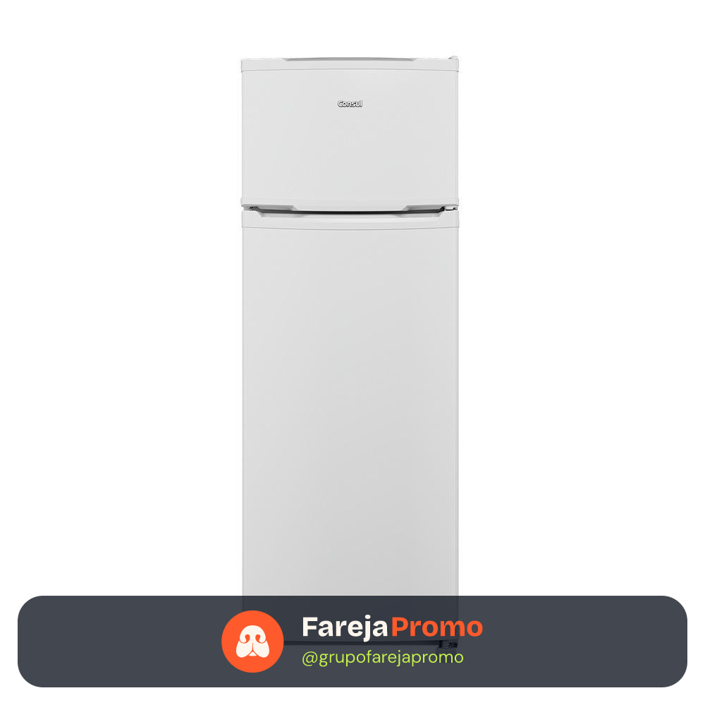 Geladeira Consul 332 Litros Cycle Defrost Duplex Com Prateleiras Removíveis Branca CRD37MB 127V
