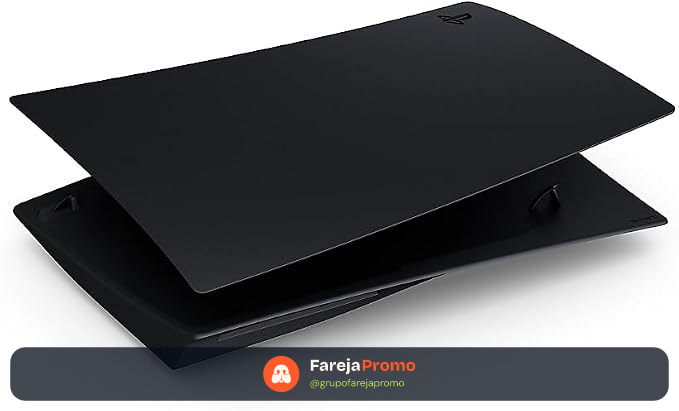 Tampas do console PlayStation®5 Slim - Midnight Black