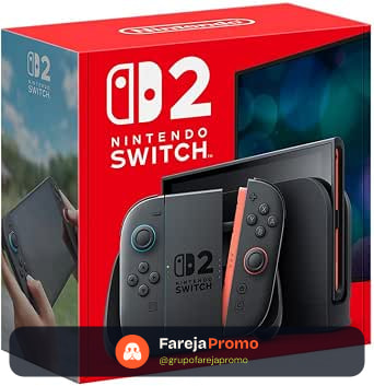 Console Nintendo Switch 2 - Modelo Nacional de Tomada