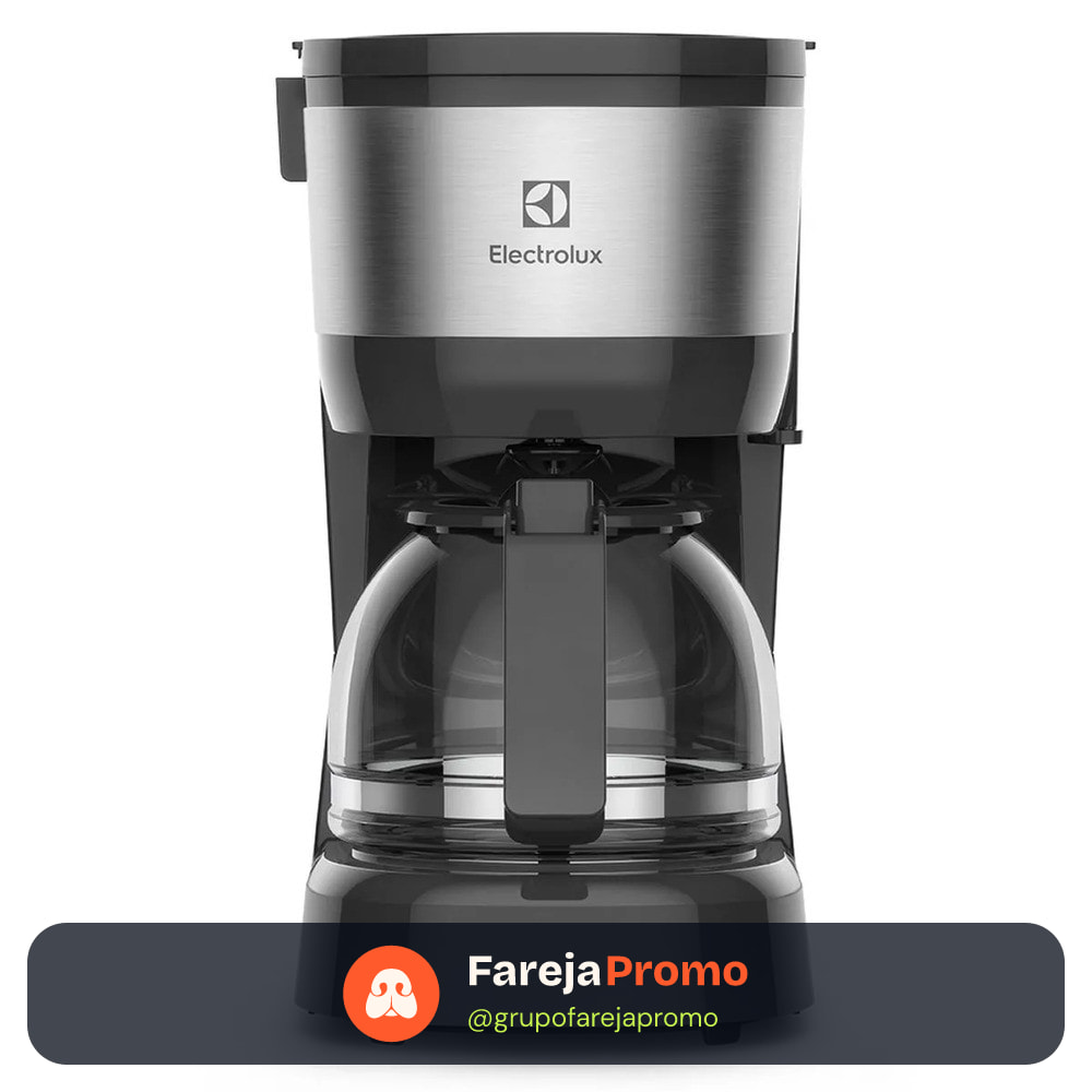Cafeteira Elétrica Electrolux Ecm10 15 Xícaras 600w Grafite 110V