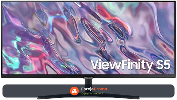 Monitor Samsung Viewfinity S5 34" WQHD Ultrawide 100Hz