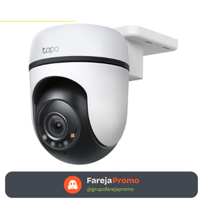 TP-Link Tapo C500 Câmera Wi-Fi Externa 1080p 360°, visão colorida, IP65