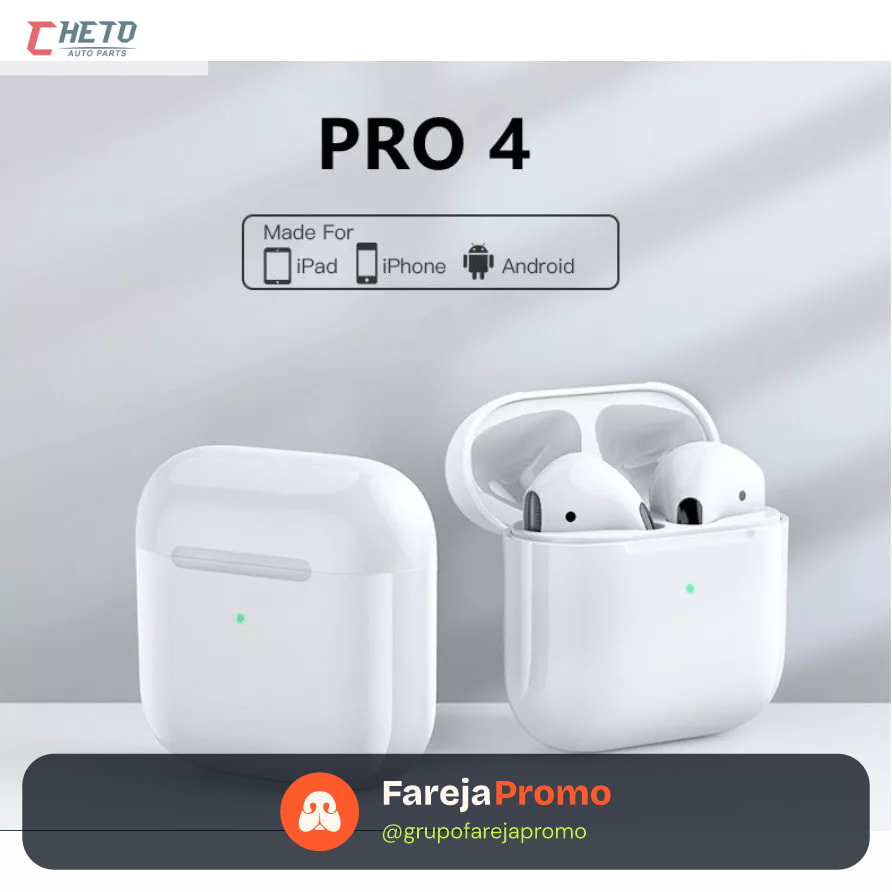 Air Pro 4 Tws Fone De Ouvido Sem Fio Bluetooth 5.1Mini Fones Esportivos Para Android / Ios iphone
