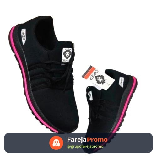 Tênis Masculino Feminino Diker F1 Corrida Academia Esportivo  Caminhada