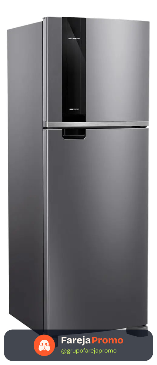 Geladeira Brastemp Frost Free 385 Litros Duplex Inox - BRM46MK