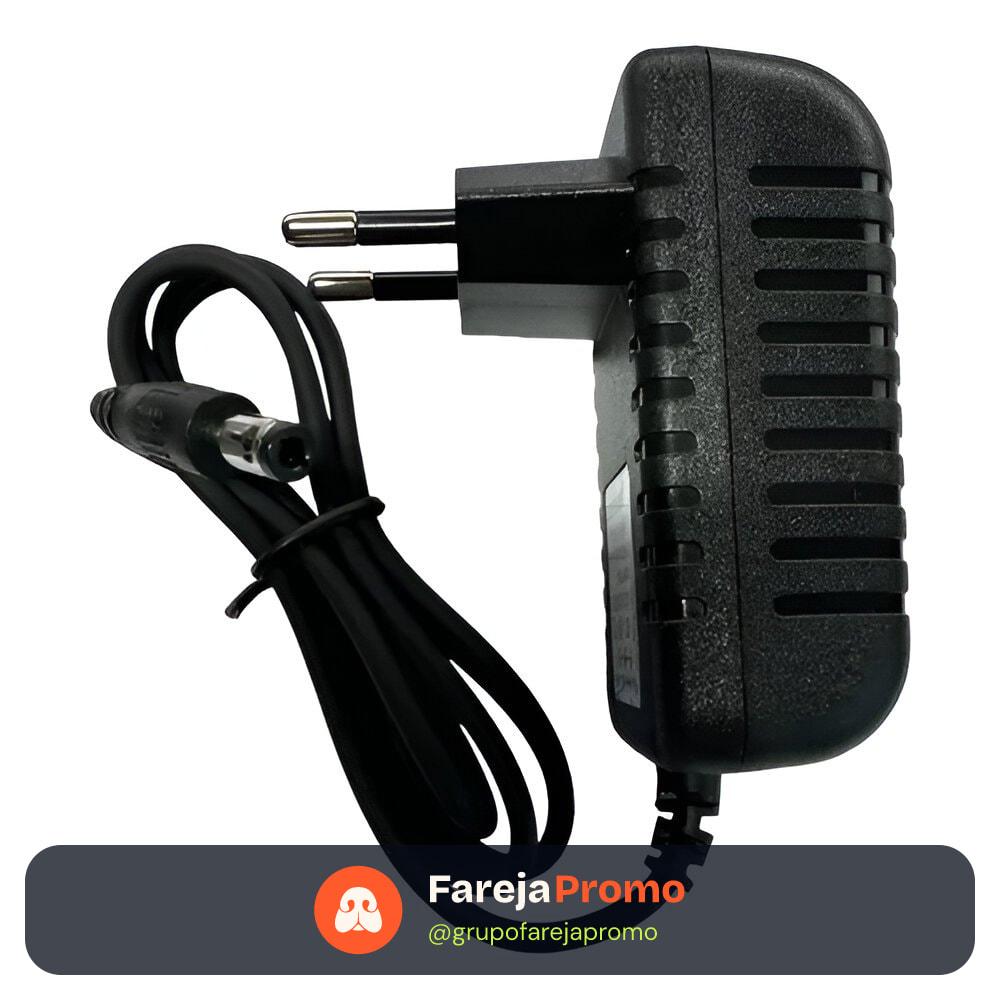 Fonte Compatível Parafusadeira Black Decker Cd121k 12v 300ma