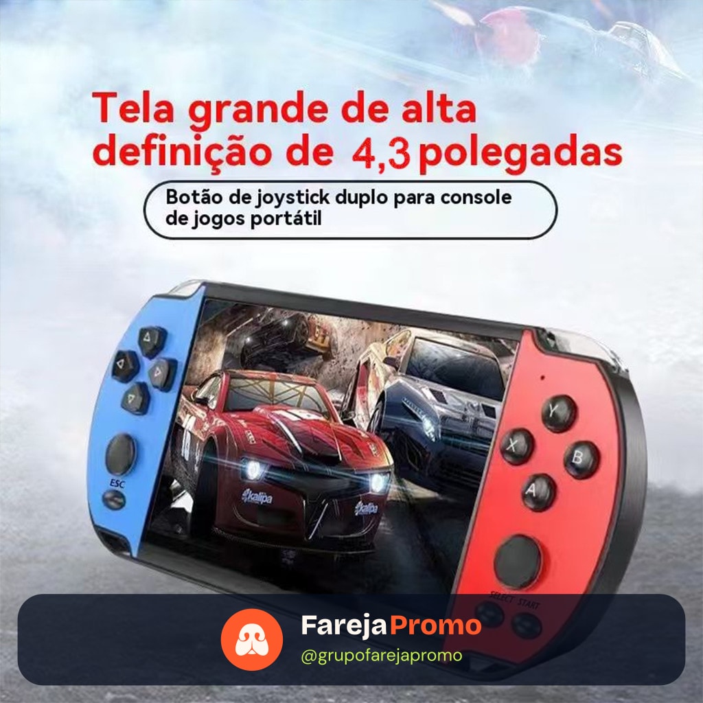 Vídeo Game Portátil  polegadas 10 Mil Jogos  Classicos Retro BOY Classicos