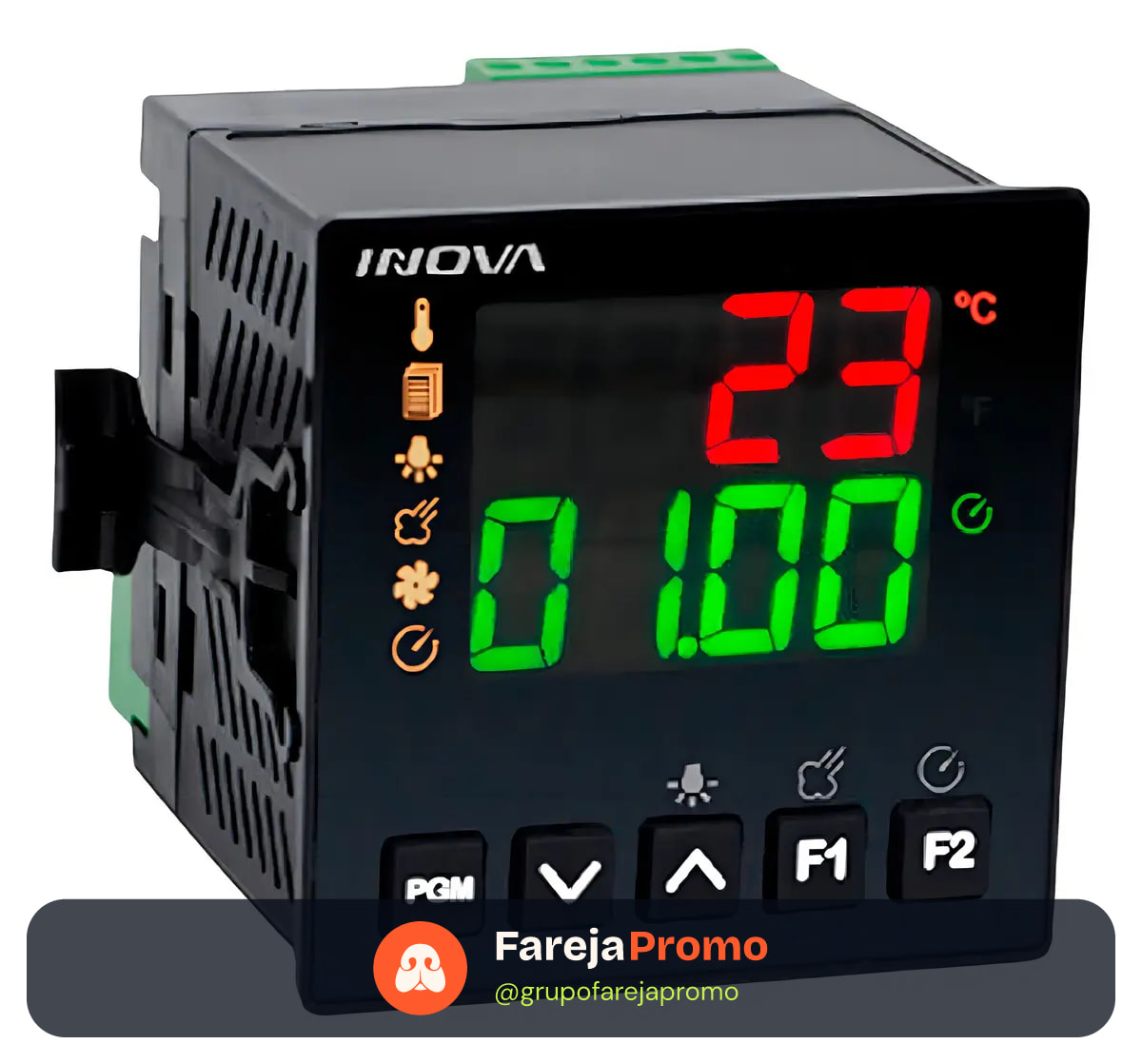 Controlador Temperatura Tempo Inova Inv-yb1-11-j-h 250V